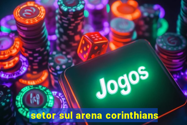 setor sul arena corinthians